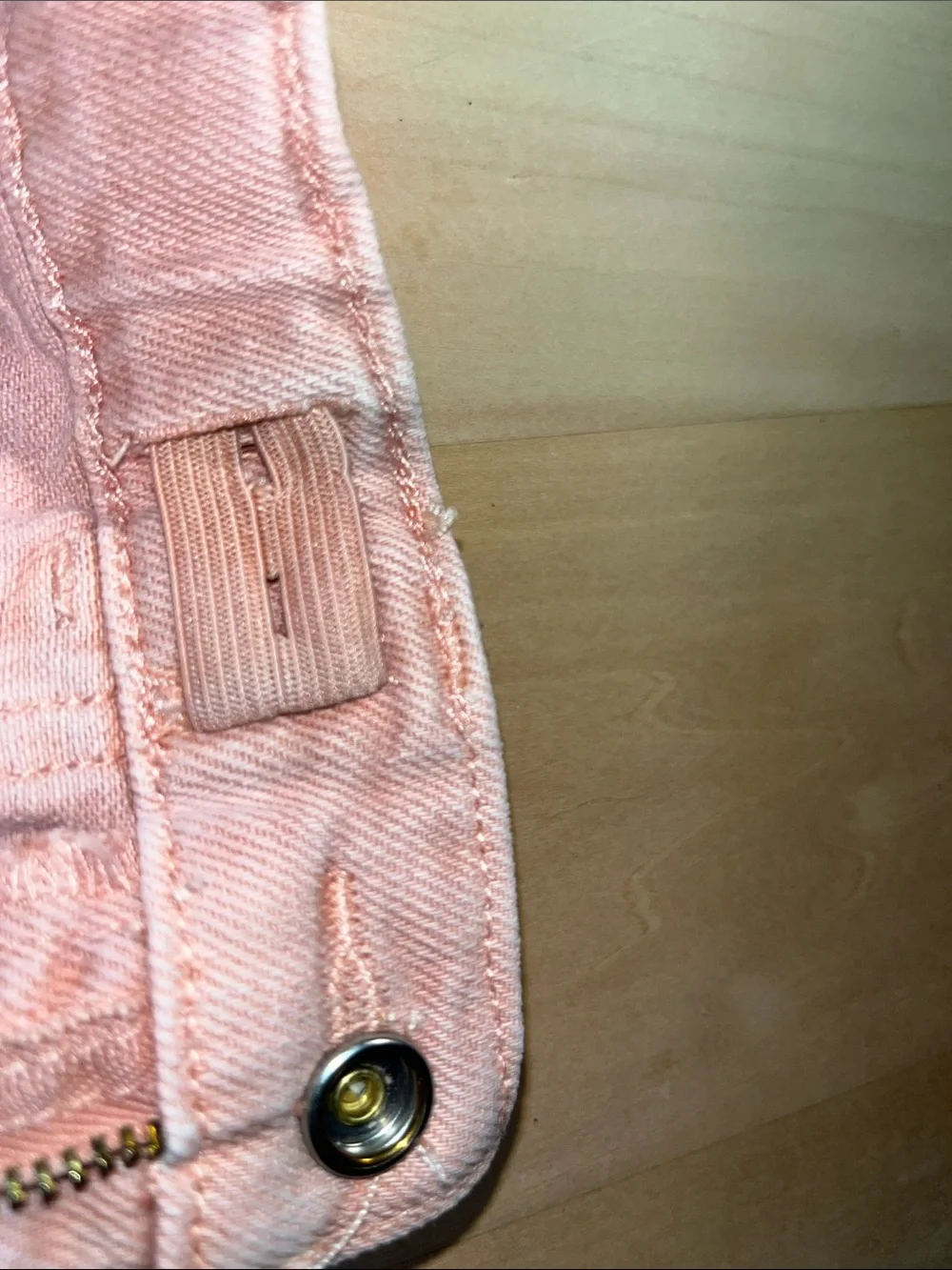 Old Navy Girls Light Pink Baggy Wide-Leg Jeans size 8